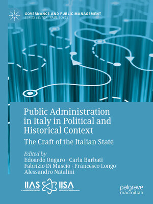 cover image of Public Administration in Italy in Political and Historical Context